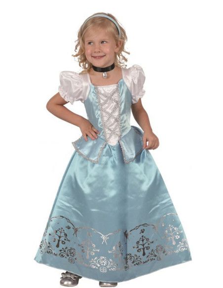 Disfraz de Princesa de Hielo para Niña.