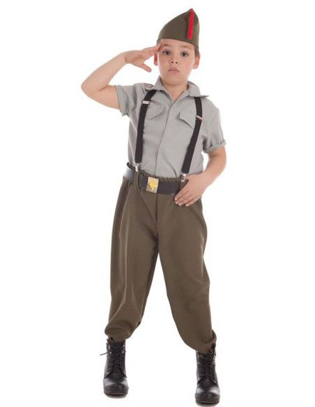 Detalle - Disfraz de Legionario para Niño.