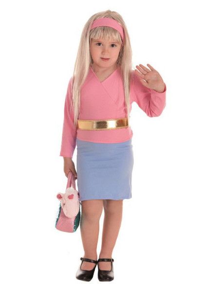 Disfraz de Muñeca Famosa para Niña.