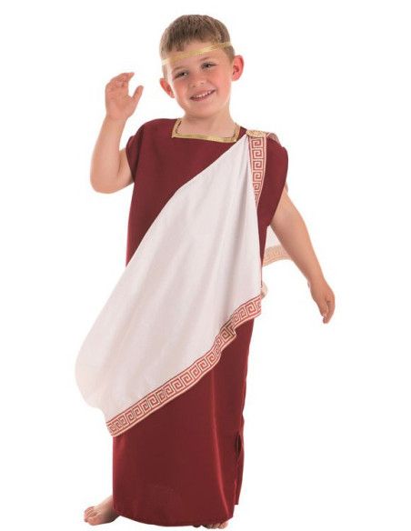 Disfraz de Romano Senatus para Niño.