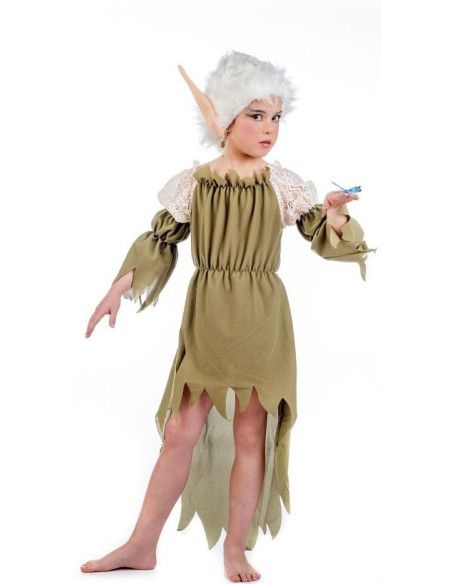 Disfraz de Elfa Nadia para niña - Disfraces de Cuentos Infantiles para niño y niña - MisterDisfraz.com