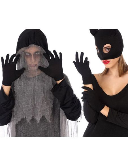 Guantes Negros para Adulto.