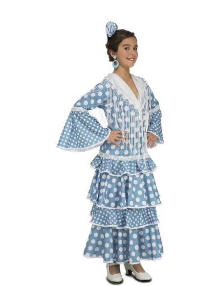 Disfraz de Flamenca Huelva para Niña