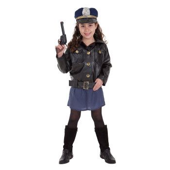 Disfraz de Policia Niña - Disfraces de Oficios y Profesiones para Niños y Niñas - MisterDisfraz.com