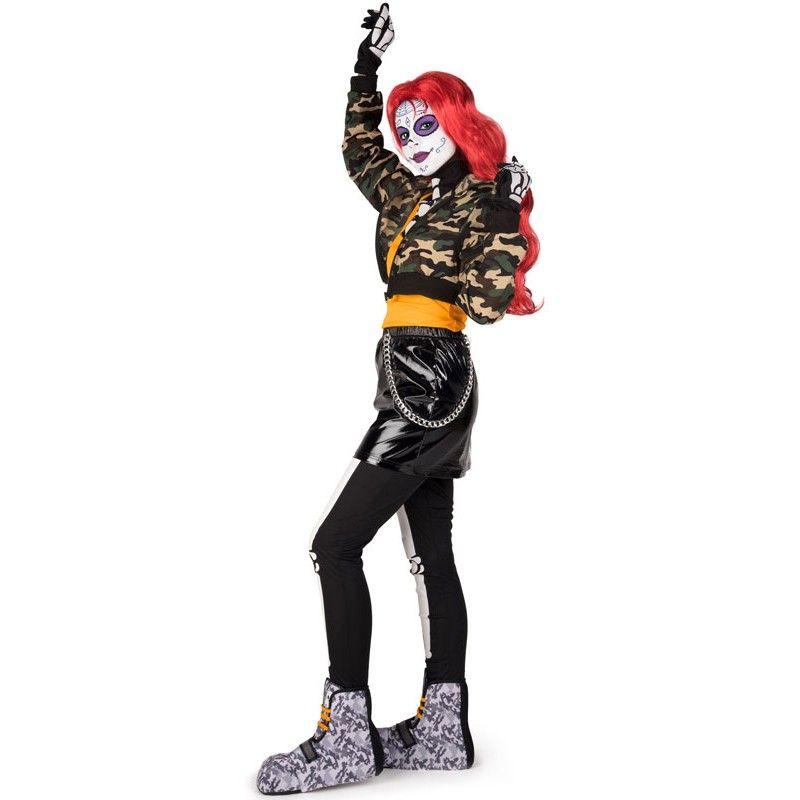 Perfil - Disfraz de Catrina Maya para Mujer.