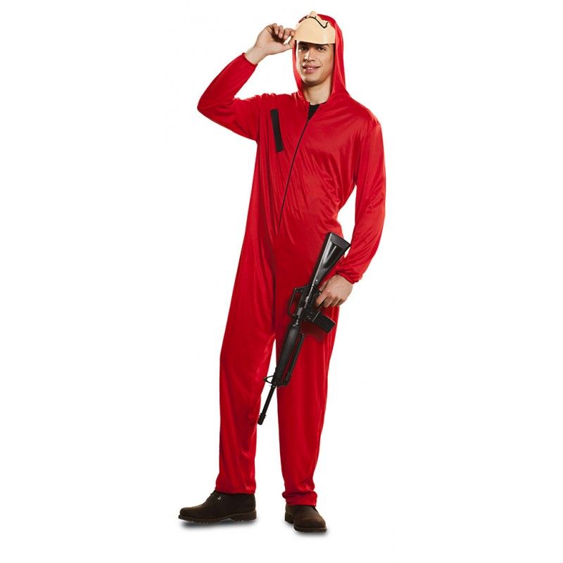 Disfraz de la Casa de Papel para adulto