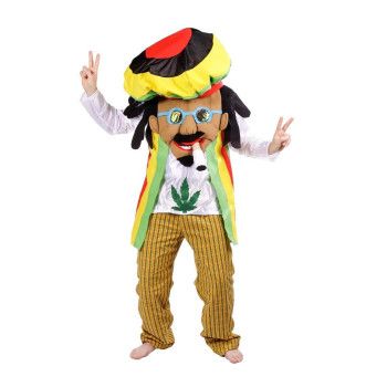 Disfraz de Rastafari Cachondo Adulto - Disfraces Originales, Divertidos y de Cachondeo para dar la nota - MisterDisfraz.com