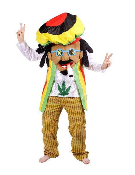 Disfraz de Rastafari Cachondo Adulto - Disfraces Originales, Divertidos y de Cachondeo para dar la nota - MisterDisfraz.com