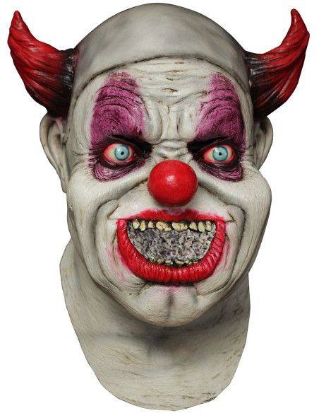 Máscara de Payaso Maggot de Látex Halloween - Máscaras y caretas para Halloween - MisterDisfraz.com