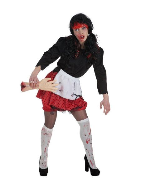 Disfraz de Colegiala Zombie para Mujer