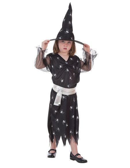 Disfraz de Bruja Arañitas Halloween para Niña - Disfraces de Halloween para Niños y Niñas Infantil - MisterDisfraz.com