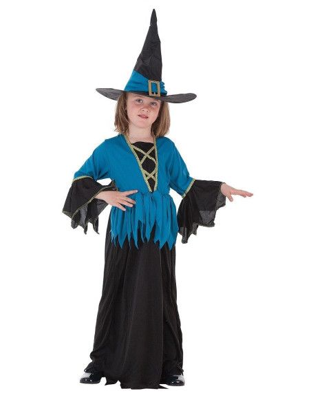 Disfraz de Bruja Fay Halloween - Disfraces de Halloween para Niños y Niñas Infantil - MisterDisfraz.com