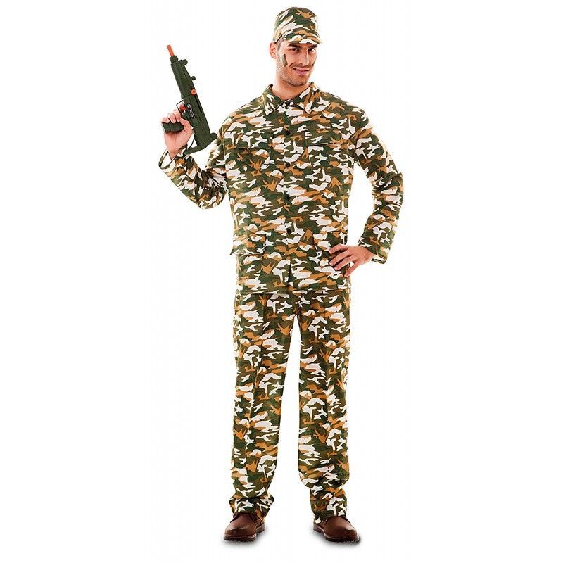 Disfraz de Chico militar Adulto Talla única