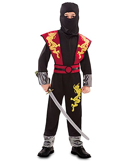 Disfraz de Ninja Dragón para Niño 5 a 6 años