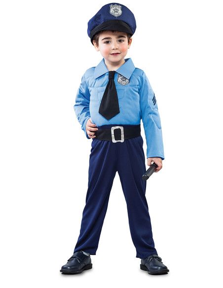 Disfraz de Policía para Niño 3 a 4 años
