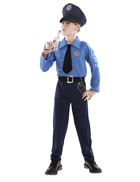 Disfraz de Policía para Niño 3 a 4 años
