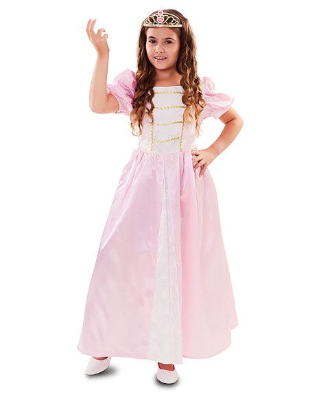 Disfraz de princesa rosa   7 a 9 años
