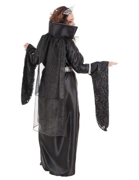 Espalda - Disfraz de Reina Medieval Mencía para Mujer