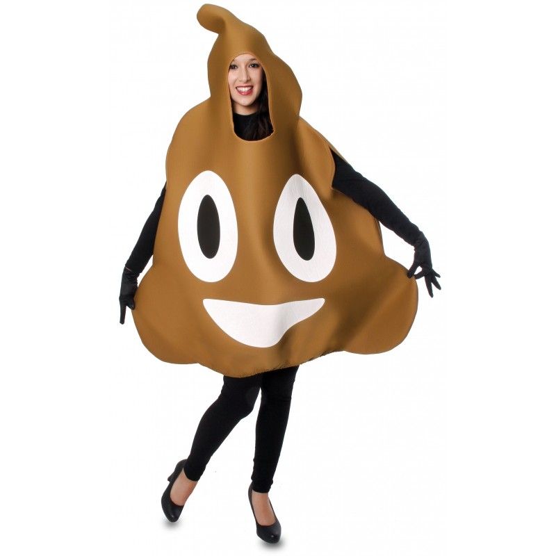 Disfraz de Emoticono de Caca.