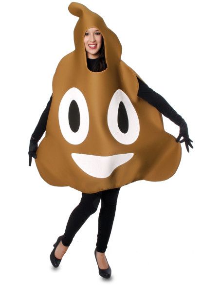 Disfraz de Emoticono de Caca.