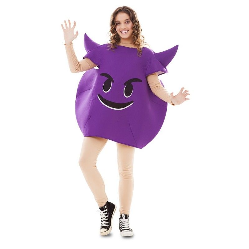 Disfraz de Emoticono travieso  adulto.