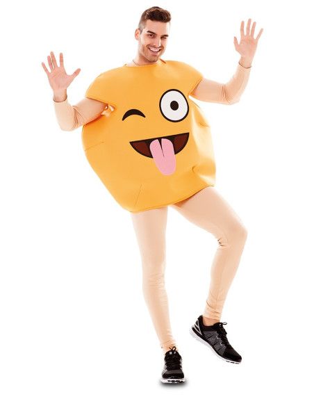 Disfraz de Emoticono bromista  adulto Talla única