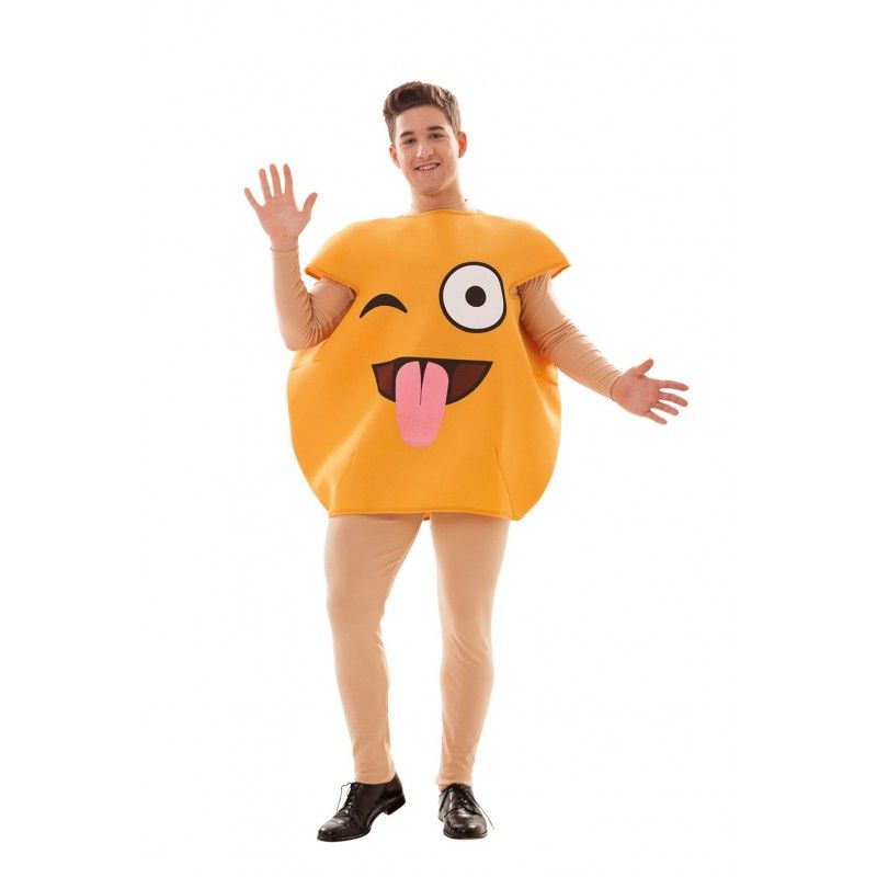 Disfraz de Emoticono bromista  adulto Talla única