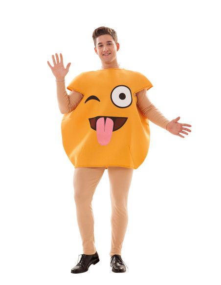Disfraz de Emoticono bromista  adulto Talla única