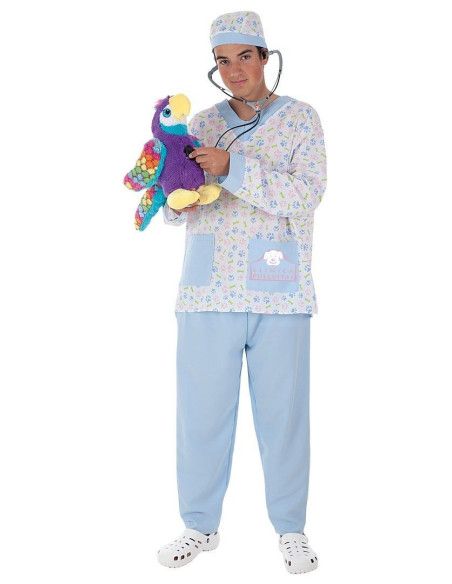 Disfraz de Veterinario Mimos para Hombre - Disfraces Médicos y Enfermeras Originales para Carnaval - MisterDisfraz.com