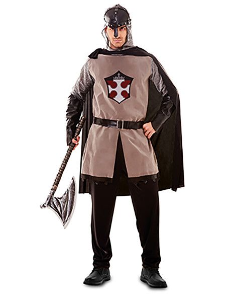 Disfraz de guerrero medieval adullto Talla única