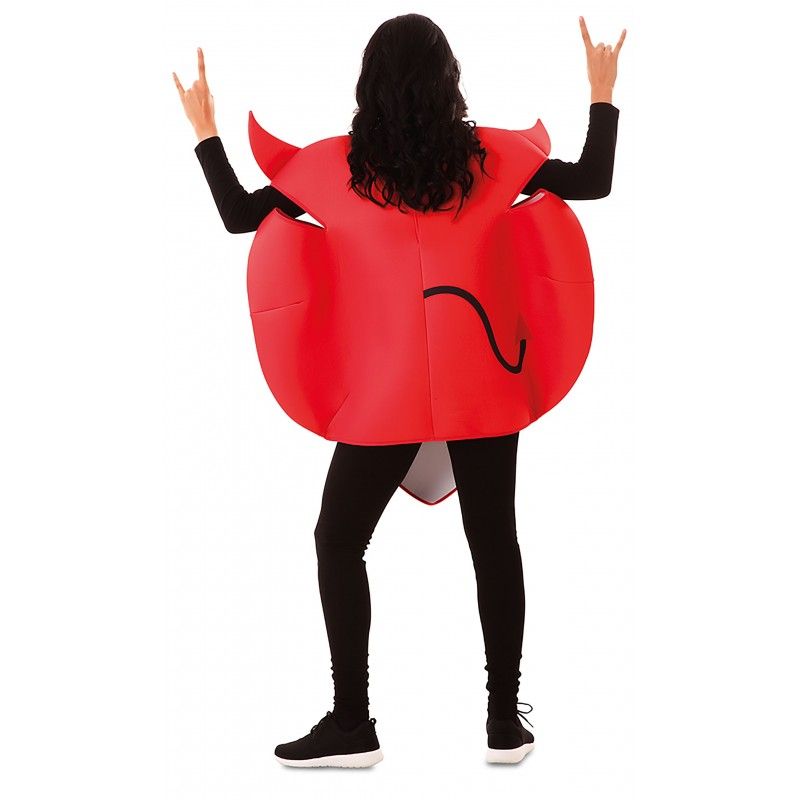Disfraz de Emoticono Diablo Adulto.