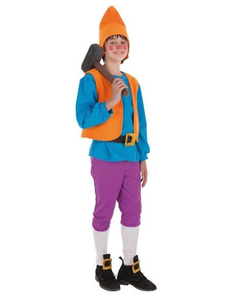 Disfraz de Enanito Glotón Azul Infantil - Disfraces de Cuentos Infantiles para niño y niña - MisterDisfraz.com