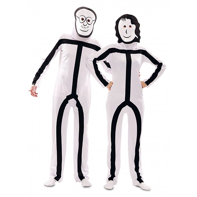 Disfraz de Stickman Adulto