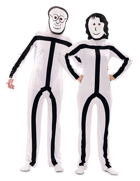 Disfraz de Stickman Adulto