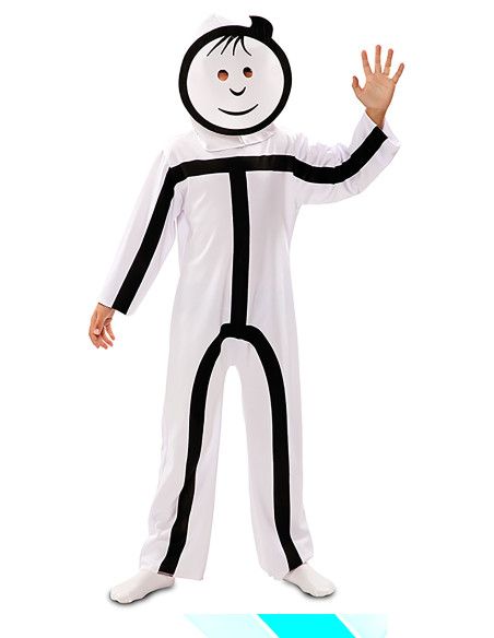 Disfraz de Stickman Infantil 3 a 4 años