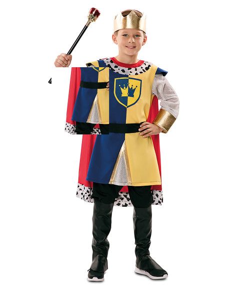 Disfraz de Rey medieval para Niño 3 a 4 años