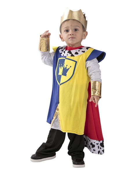 Disfraz de Rey medieval para Niño 3 a 4 años