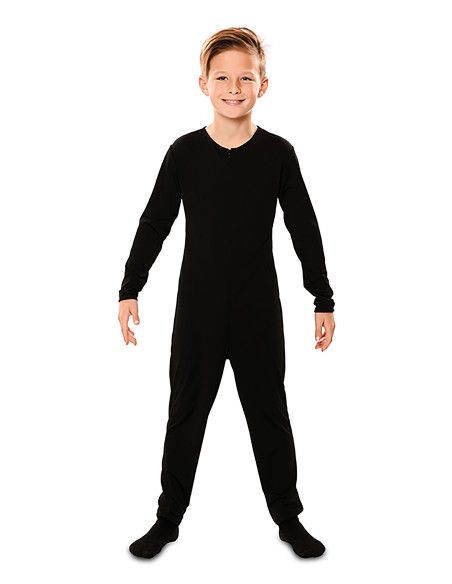 Mono Interior color Negro Infantil.