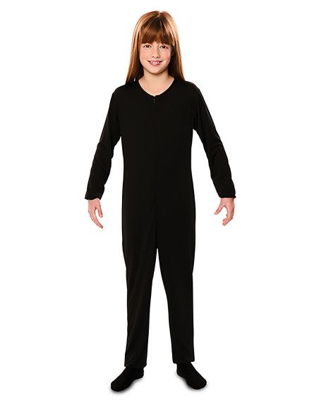 Mono Interior color Negro Infantil.