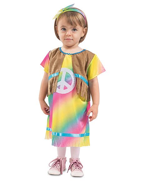 Disfraz de Hippie para Bebé 1 a 2 años
