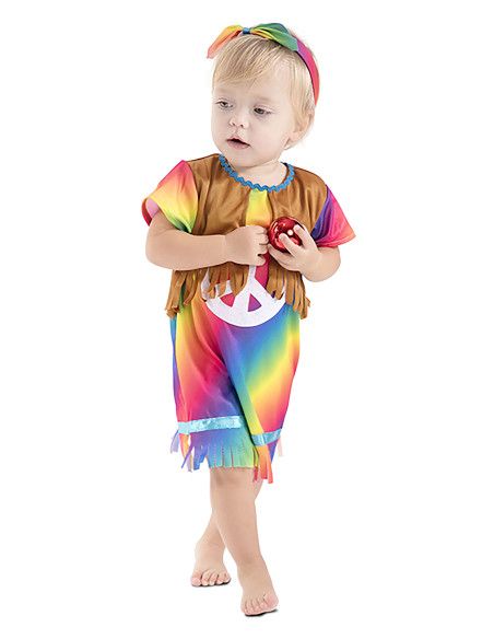 Disfraz de Hippie para Bebé 1 a 2 años