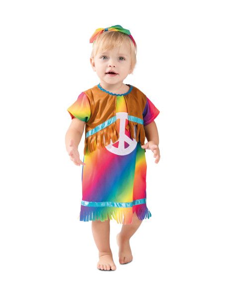 Disfraz de Hippie para Bebé 1 a 2 años
