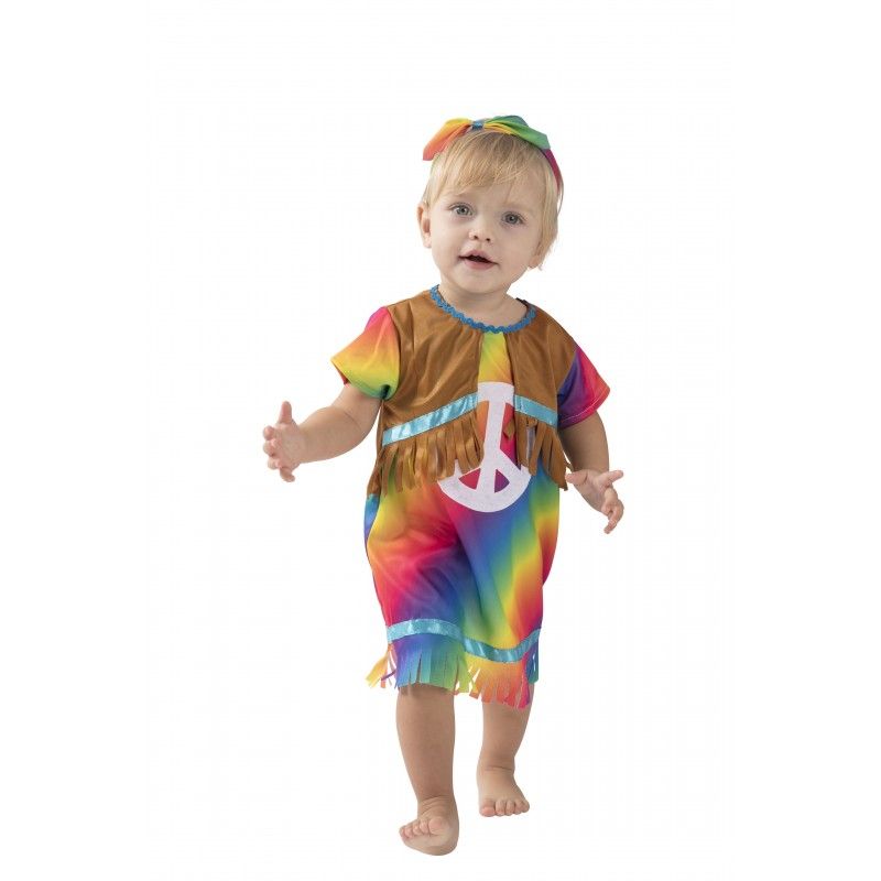 Disfraz de Hippie para Bebé 1 a 2 años