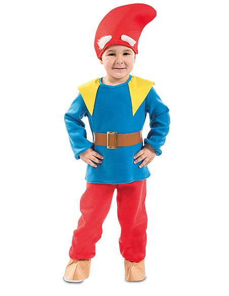 Disfraz de Enanito de Bosque para Niño.