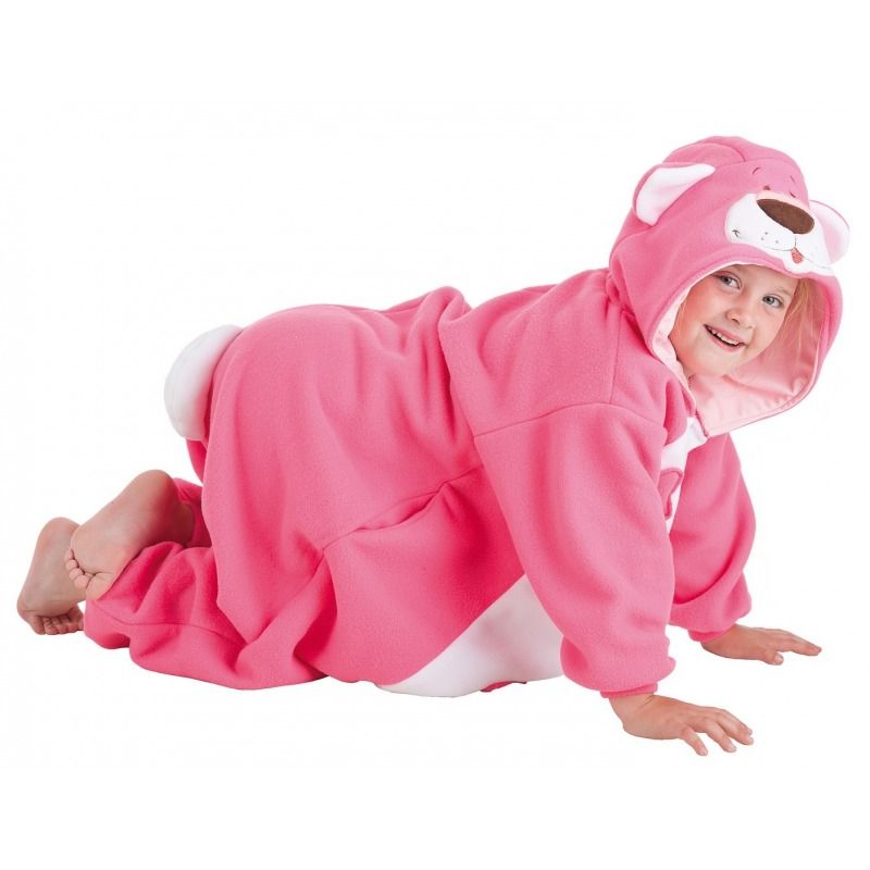 Detalle - Disfraz de Osita Teddy o Funny Pink Infantil