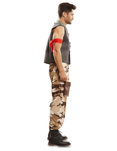 Disfraz de Soldado de combate para Hombre
