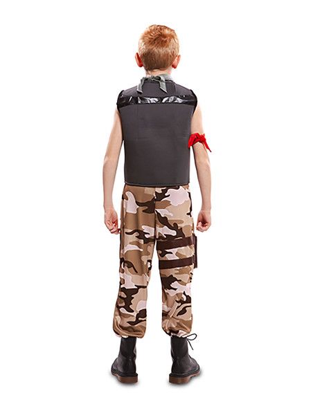 Disfraz de Soldado de combate para Niño