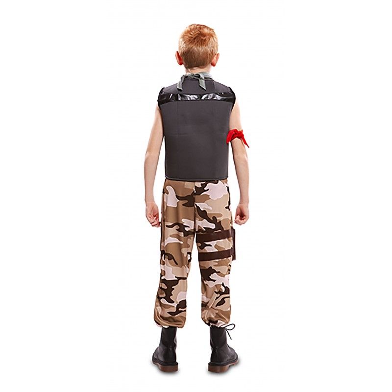 Disfraz de Soldado de combate para Niño