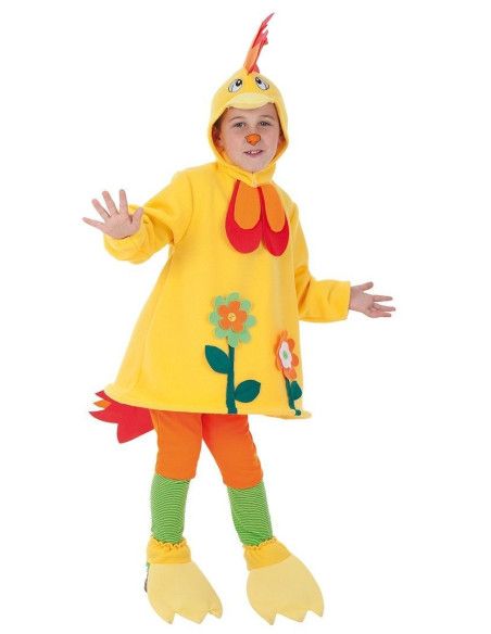 Disfraz de Gallo o Pollo Carmelo para Niño