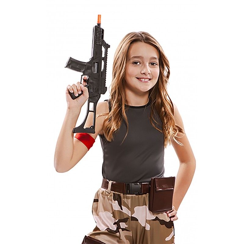 Disfraz de Soldado de combate para Niña